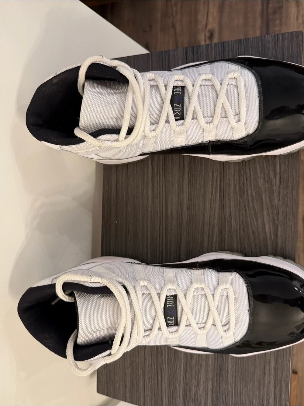 Jordan Men’s High-Top Athletic Shoes - White / Black
